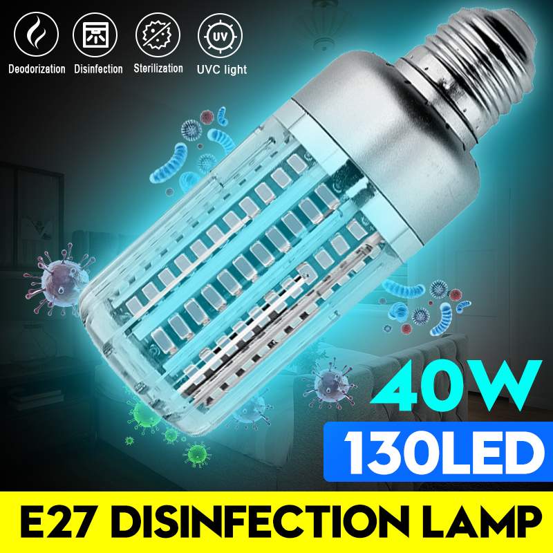 85-265V lampada germicida UV LED lampadina UVC E27 disinfezione domestica luce sterilizzante con telecomando e Timer