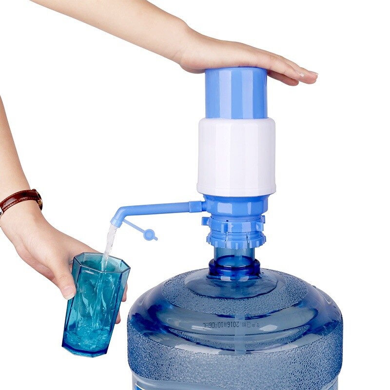 Clean and Sanitary Portable Bottled Drinking Water Hand Press Removable Tube Innovative Vacuum Action Manual Pump Dispenser