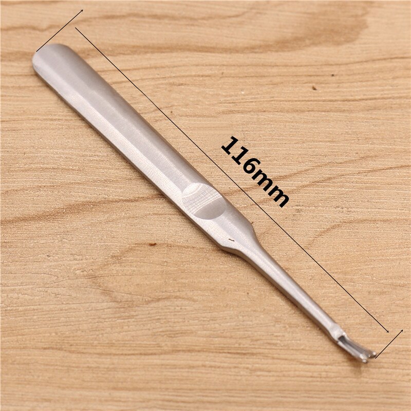 2 PC Leather Leathercraft Stitching U+V Shaped Gro... – Grandado