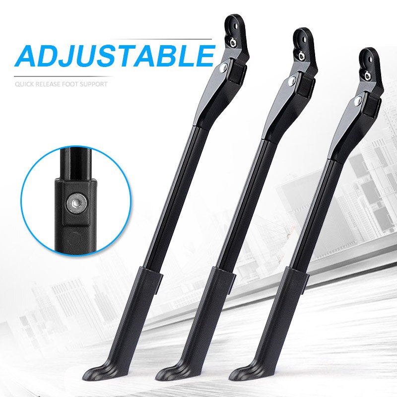 Bike Quick Release Adjustable Kickstand Bike Stay Aluminium Alloy For Bicycle Rack Kick lightweight Stands MTB Road Bicycle