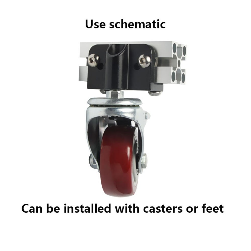 3030 4040 uniwersalny złącze koła kółka stopka uniwersalne połączenie płyta dla ue standardowy profil aluminiowy 3030 4040