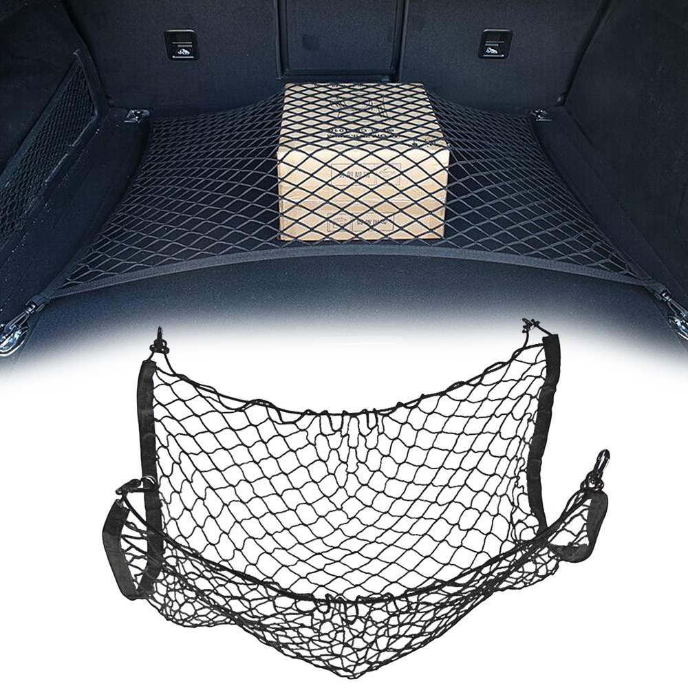 Voiture coffre filets organisateur filet avec crochets voiture accessoires pour renault megane clio Koleos Kadjar Duster DACIA Captur Fluence Laguna