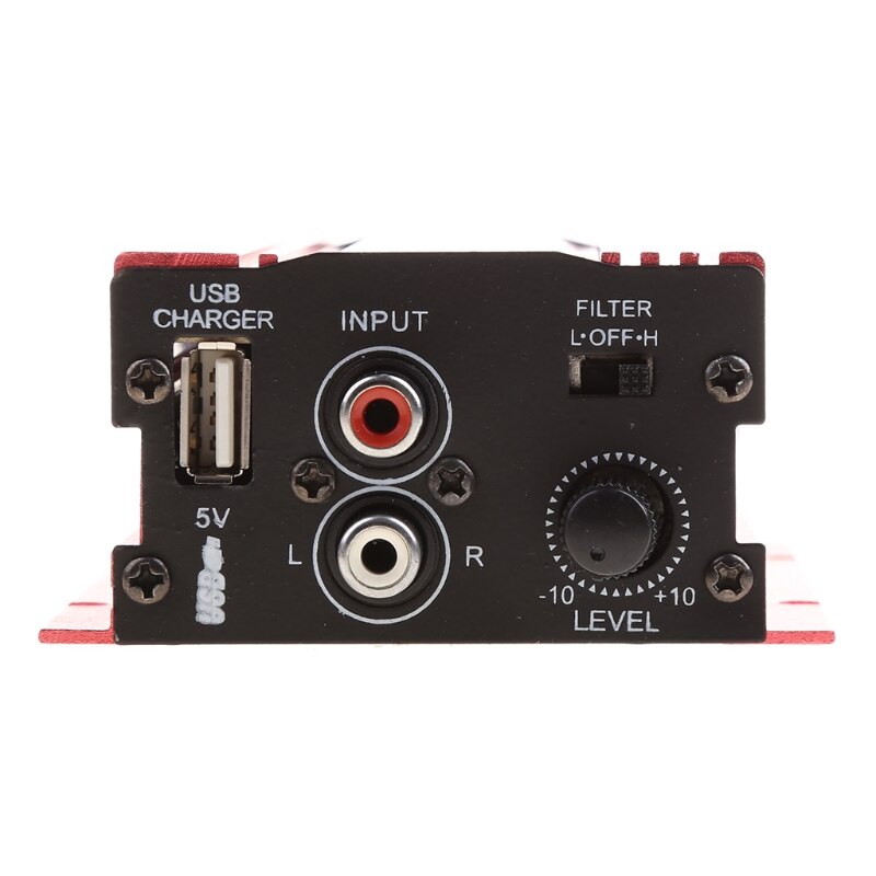 Mini Hi-Fi 500W 2 Kanaals Stereo Versterker Voor Auto Auto Motorfiets Winkelen