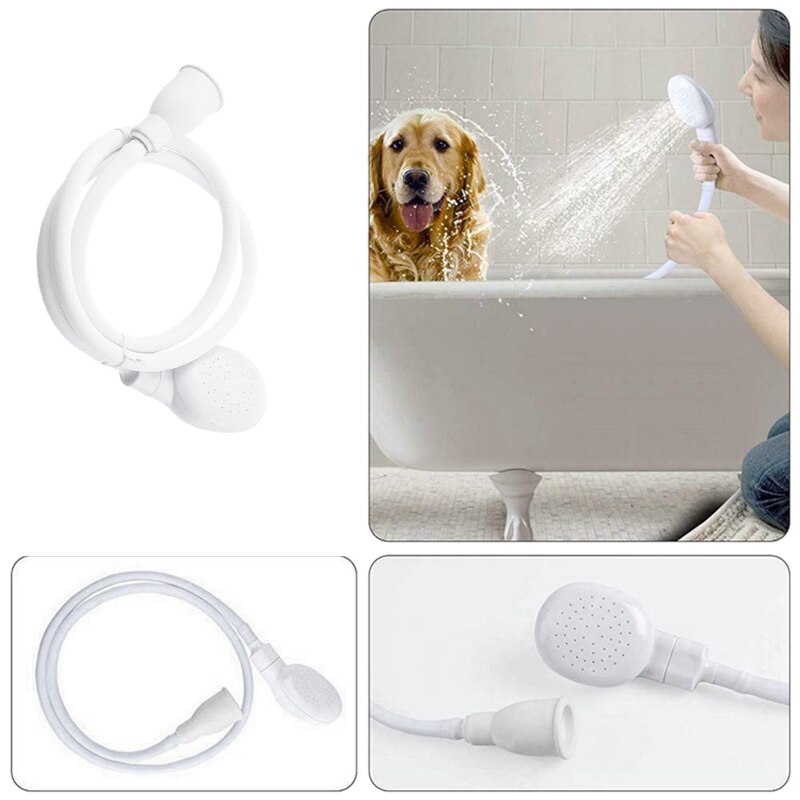 1.2M Bath Heads Pet Shower Tap Hose Shower Sprays Faucet Spray Drains Strainer