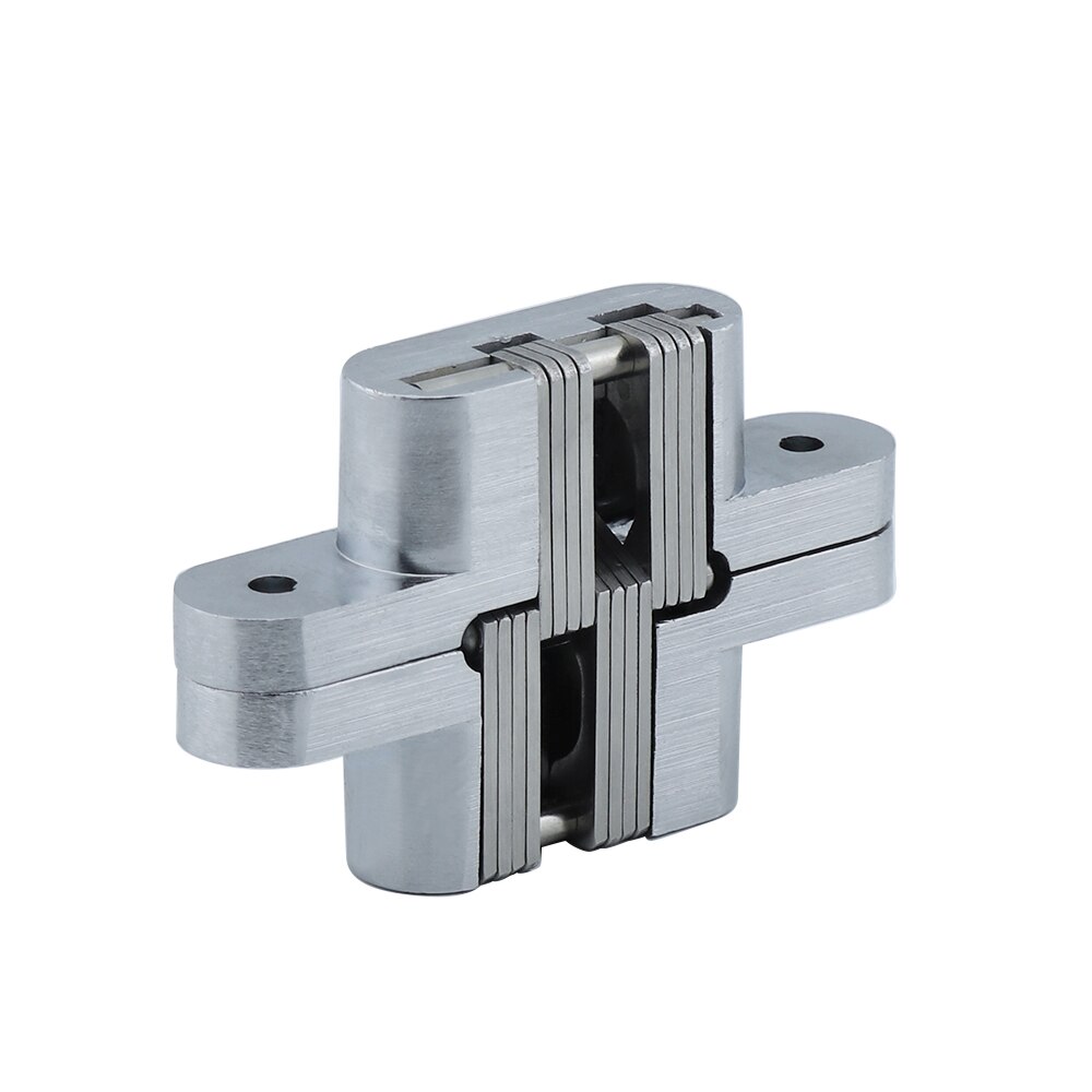2PCS NAIERDI 304 Stainless Steel Hidden Hinges Seven Size Invisible Concealed Folding Door Hinge For Kitchen Furniture Hardware