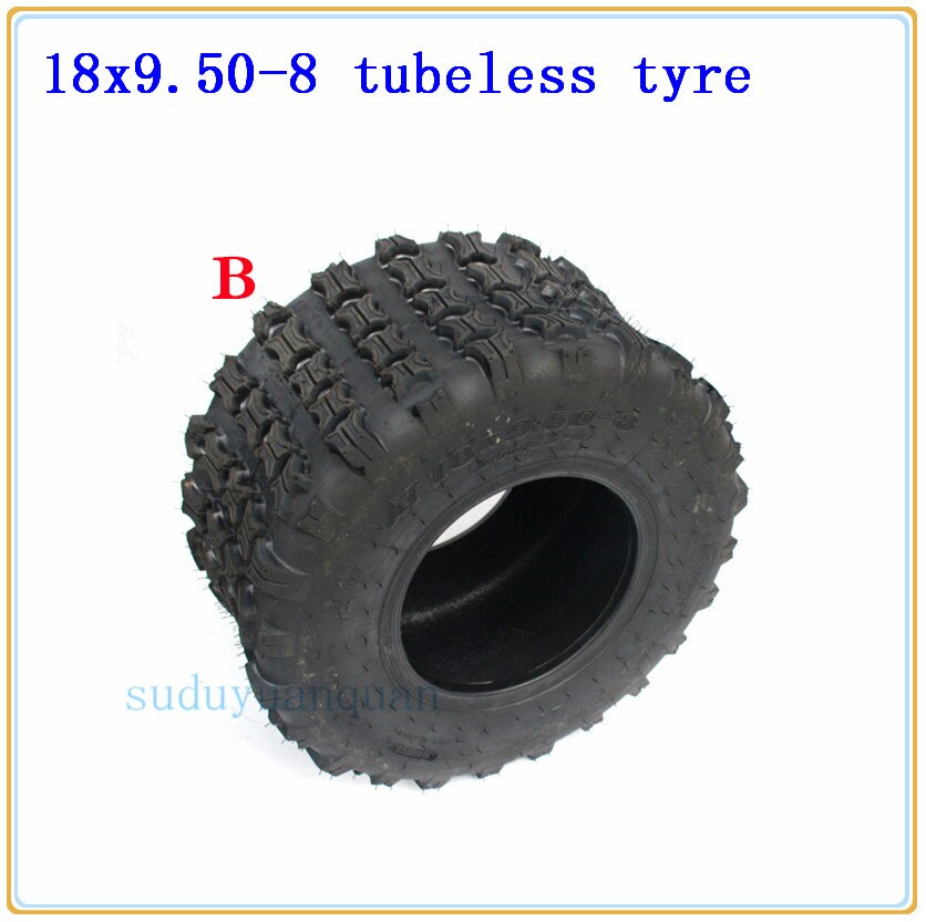 Atv 8 inch vacuum high wear resistant tires 18x9 5 grandado