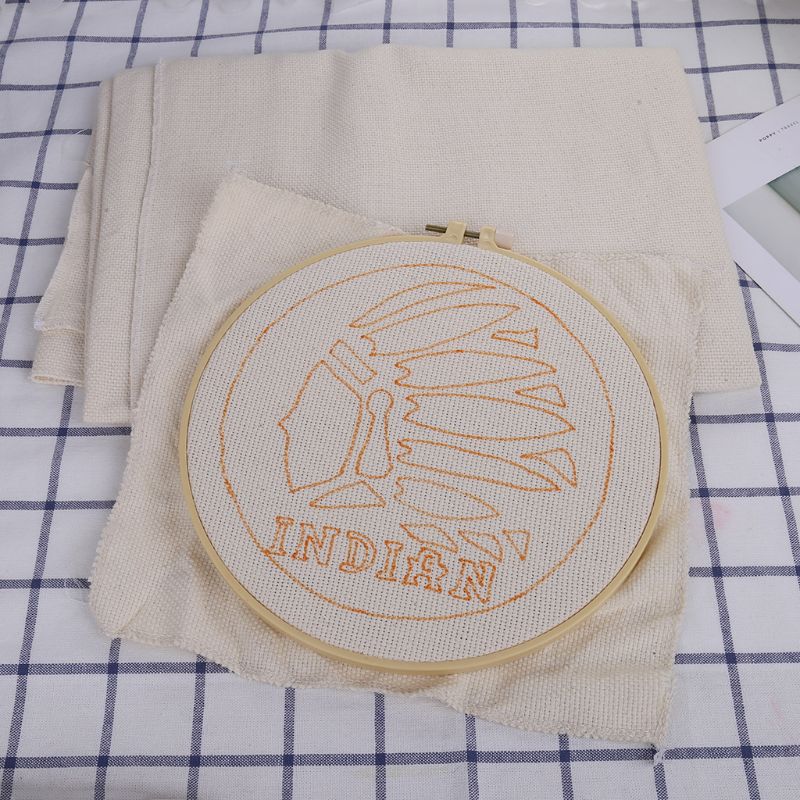Monniken Doek Voor Diy Borduren Handwerken Stof Naaien Punch Naald Accessoire