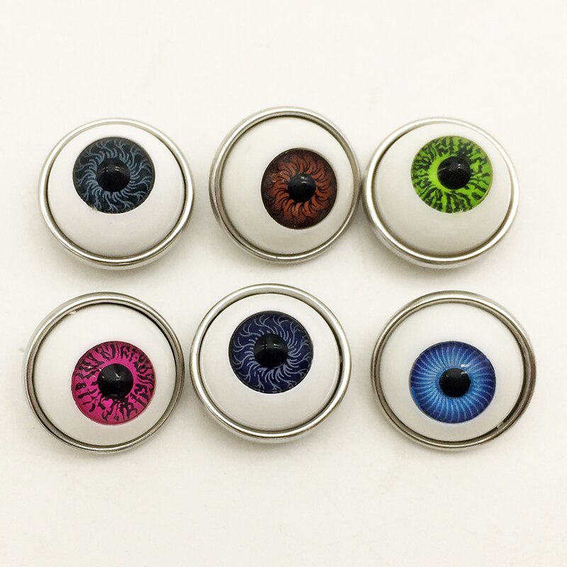 20 pièces/ensemble bouton pression en métal pour bijoux à pression (ajustement 18mm 20mm Snap) MQ2232
