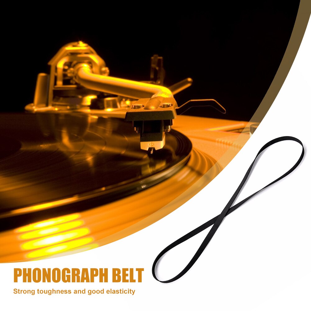Odporny na zużycie gramofon pas napędowy gumowy gramofon gramofon pasek transmisyjny płyta winylowa taśma akcesoria