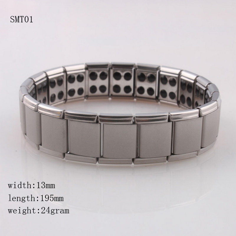 Stainless steel bracelet Titanium Steel Health Care Magnet Bracelet For DIY Femme Men Bridal Wedding Jewelry Bracelet