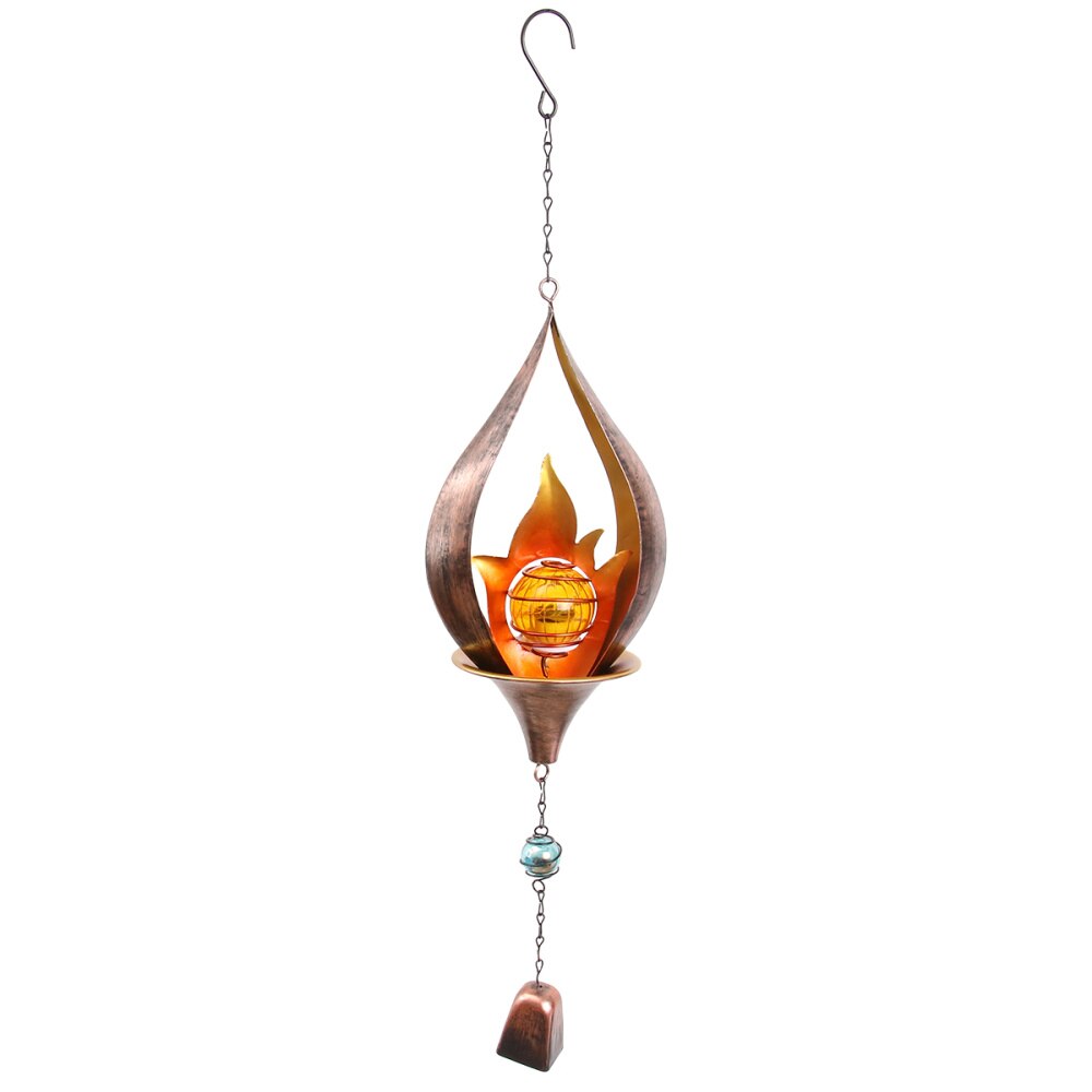 1Pc Wind Chime Vlam Wind Chime Opknoping Decor Voor Tuin Venster