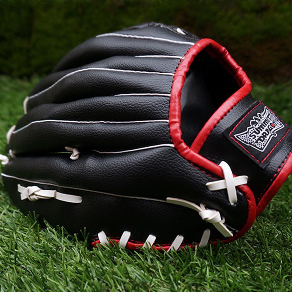 12.5 Inch Sport Baseball Mitten Volwassen Softbal Handschoen PU Handschoen Geschikt Voor Mannen Vrouwen Snelle Levering