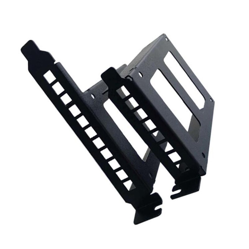 PCI Slot 2,5 Zoll IDE/SATA/SSD/HDD Hinten Tafel montieren Halterung schwer Antrieb Adapter Tablett mit profil Halterung