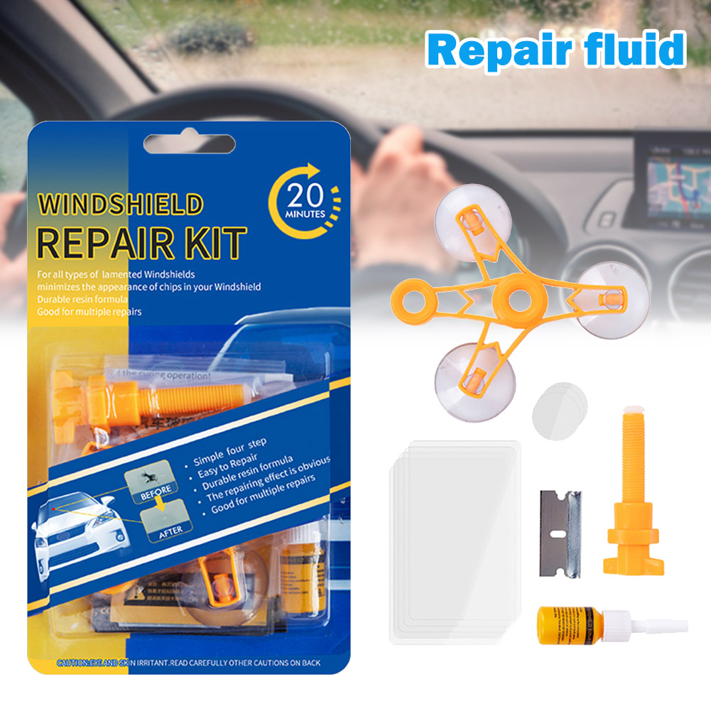 Car Windshield Repair Kit DIY Tools Auto Glass Repair for Vehicle Door Window Car Styling