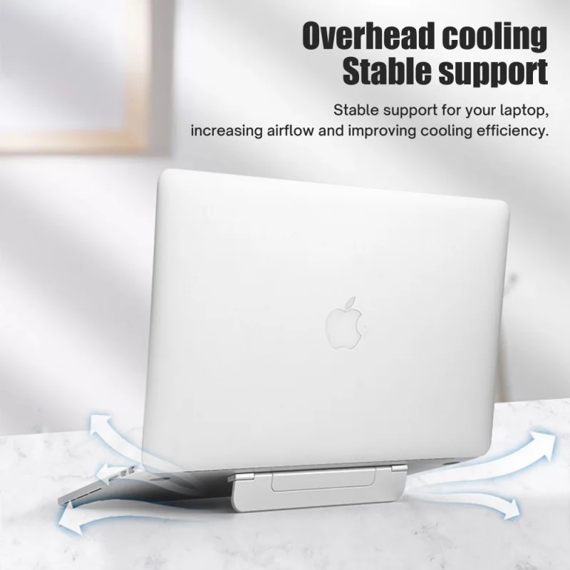 Portable Laptop Stand for 11/13/17 Inch Adjustable Riser Foldable Heat Dissipation Support Bracket Notebook Holder for Macbook