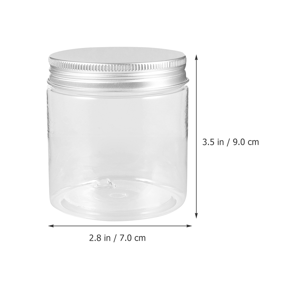 6 Stück Aluminium deckel Einmach gläser Lebensmittel Lagerung Glasbehälter Joghurt Konserven tragbare Deckel Mini Baby behälter Reise flasche Topf