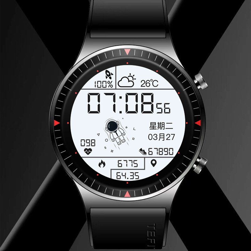 Reloj Inteligente hombre Smartwatch Bluetooth Anruf Clever Uhr Mann 4g Speicher Smartwatch Männer Für Huawei Android IPhone IOS