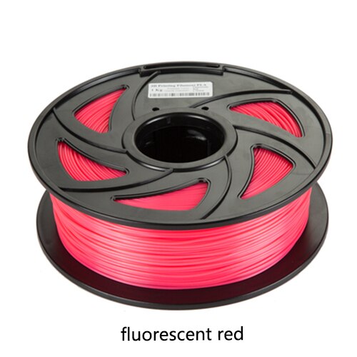 3D printer ABS verbruiksartikelen 1.75mm filament 1 kg 3D printing filament FDM: Fluorescent red