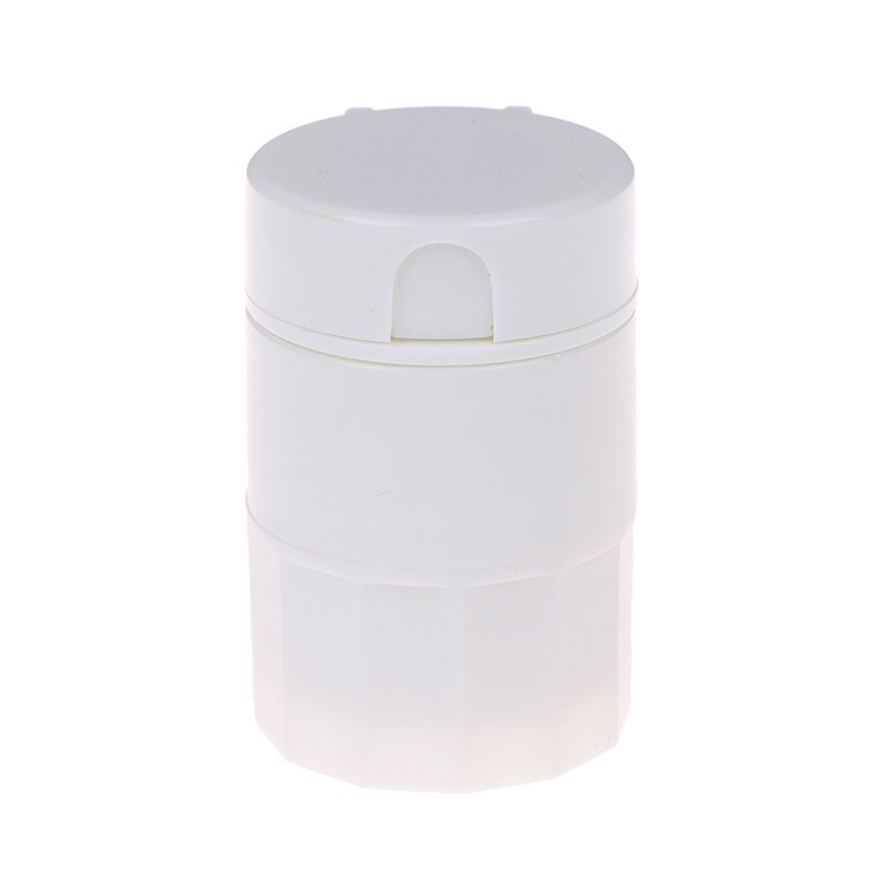 Hebdomadaire boîte à pilules étui de rangement coupe comprimés médicament pilule boîte Cutter médecine broyeur broyeur séparateur tablette Cutter diviseur: 10