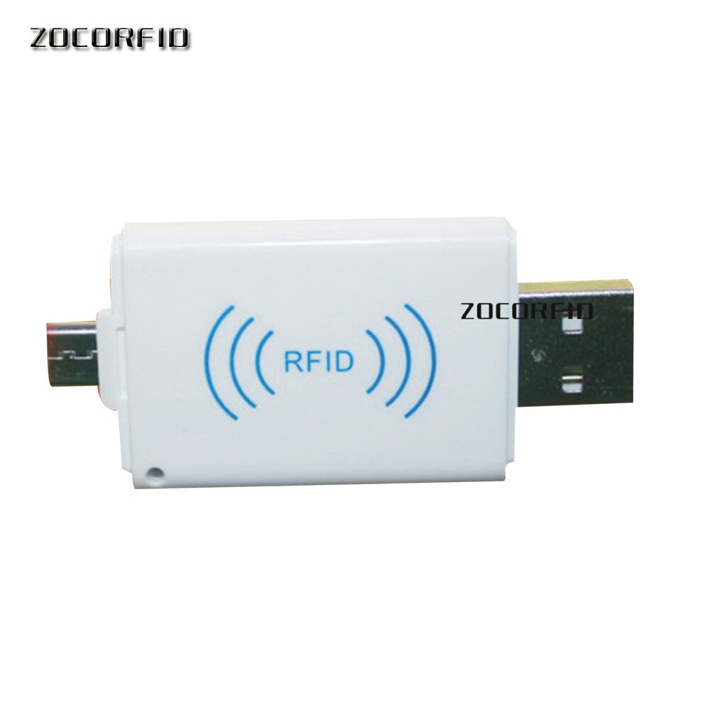 125KHz Mini RFID Reader Mobile Phone EM4100 TK4100 ID Card Reader mirco usb Interface Support Android System