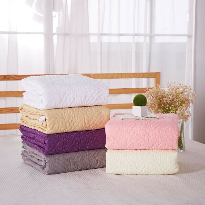 3 størrelser laken elastiske laken polyester og bomull blanding single twin full queen king solid farge