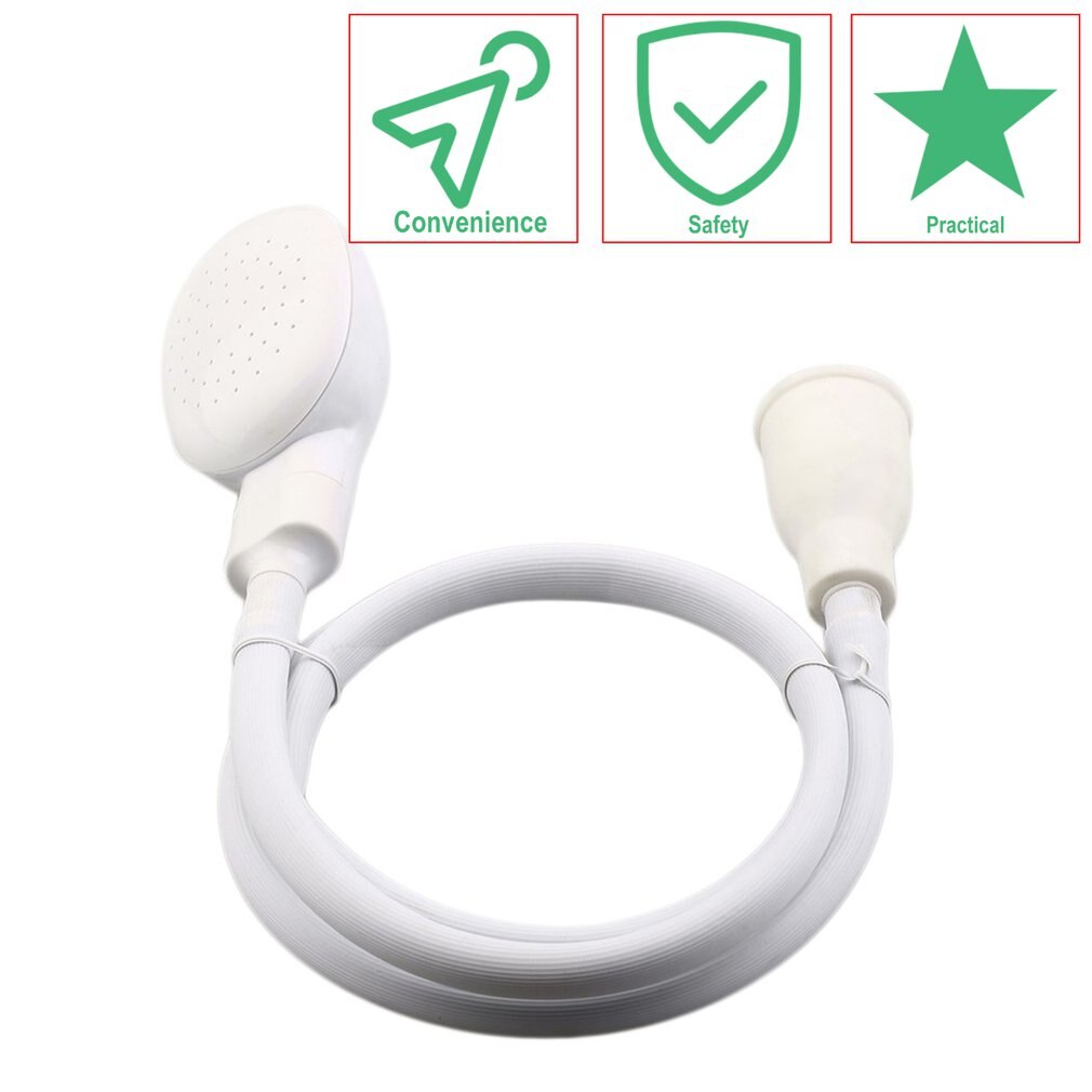 Portable Handheld Splash Shower Pet Dog Cat Shower Spray Hose Tub Sink Faucet Attachment Washing Sprinkler Head Kit
