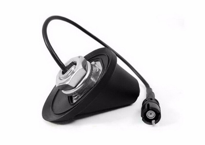 4 INCH SHORT BLACK ALUMINUM CAR SCREW AM/FM RADIO ANTENNA AERIAL MAST