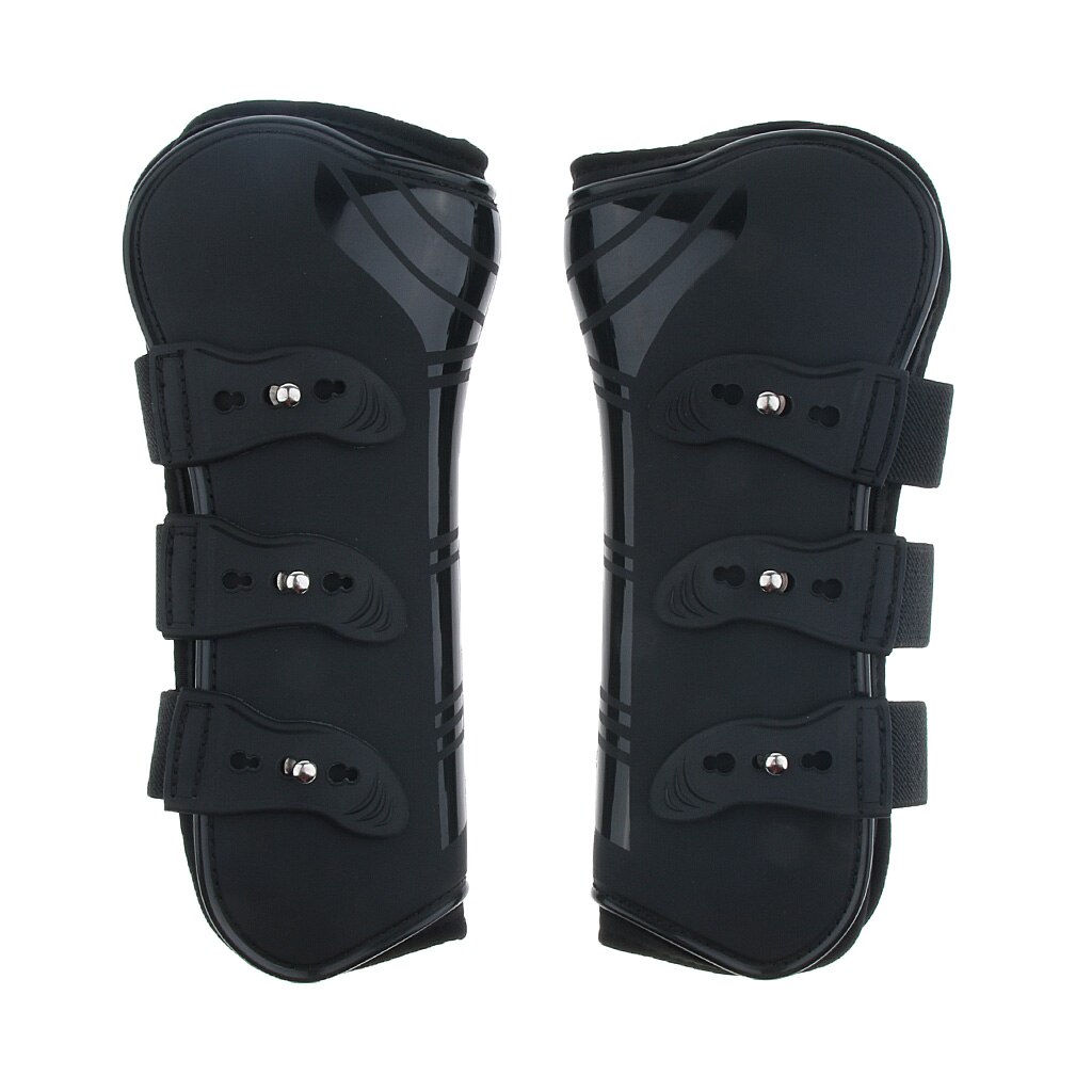 Horse Exercise Jumping Boots Open Front Jumping Tendon Boot & Fetlock Boots