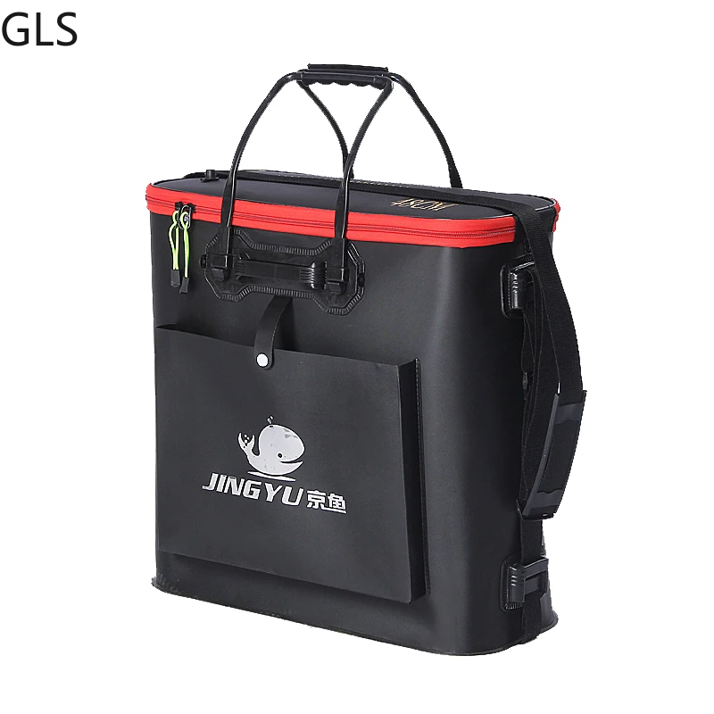 Draagbare Vissen Tas Water Emmer Opslag Dozen Inklapbare Dikker Live Aquarium Water Emmer Outdoor Camping Visgerei