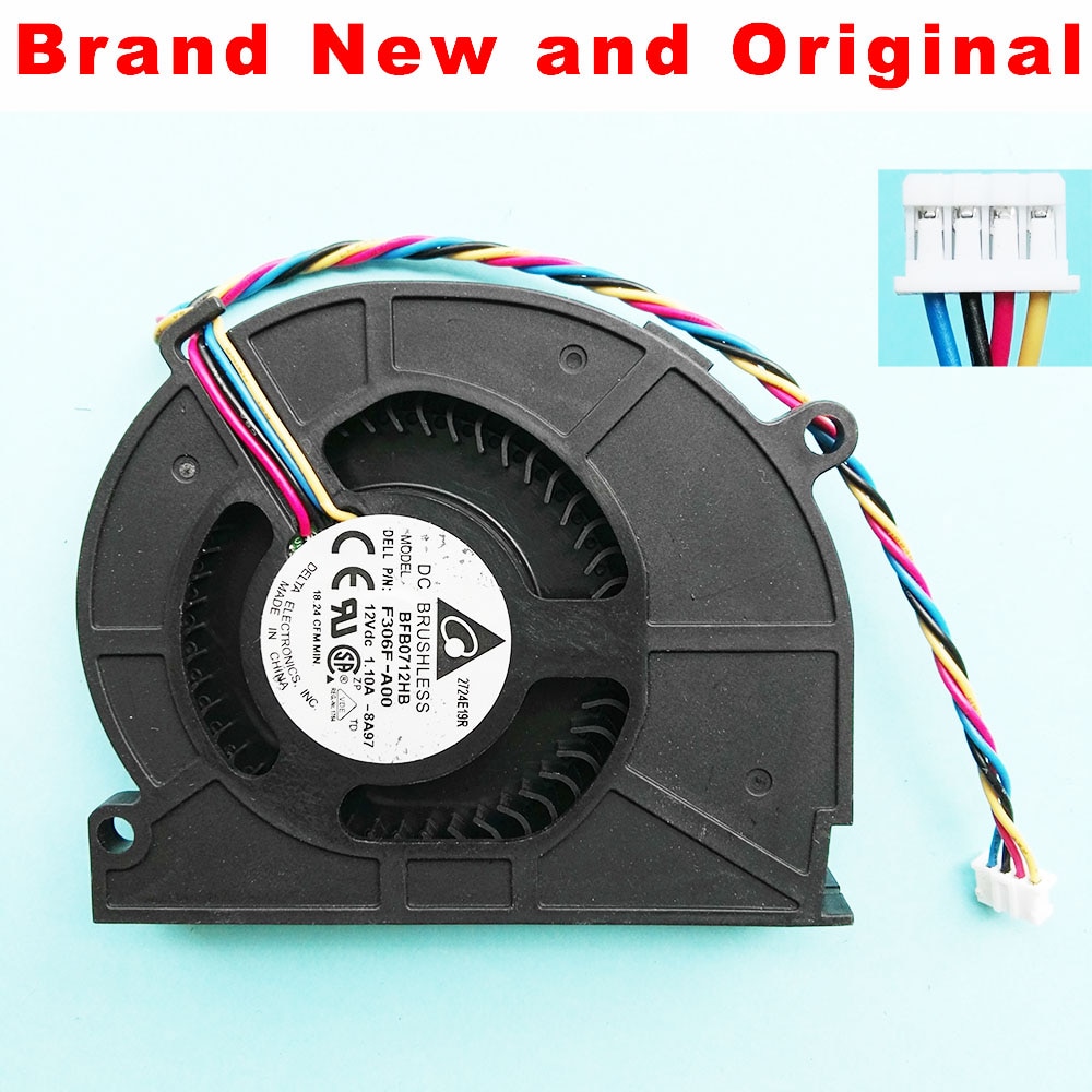 and Original CPU fan BFB0712HB 8A97 BFB0712HB-8A97 CPU cooling fan cooler DC 5V 1A 0F306F F306F