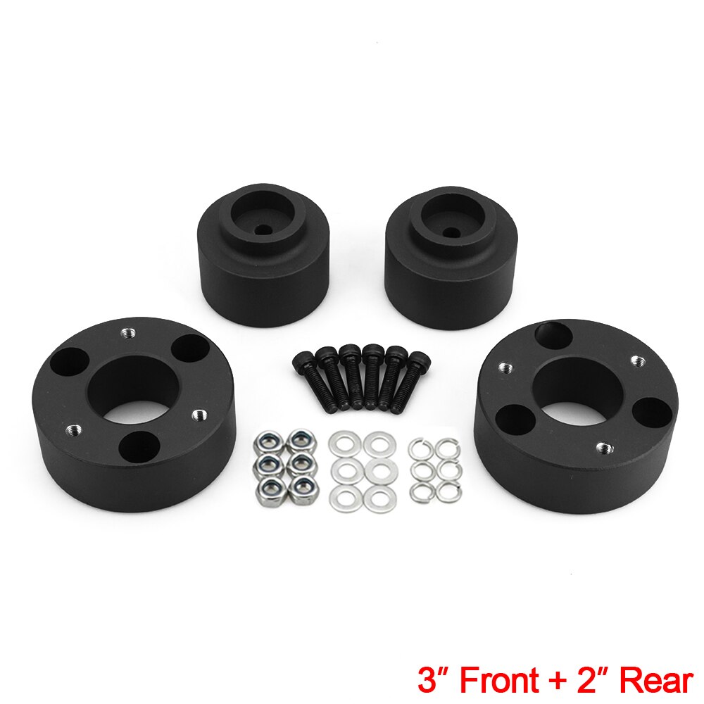 For Dodge Ram 1500 4WD Front +rear Full Lift Leveling Kit: Champagne