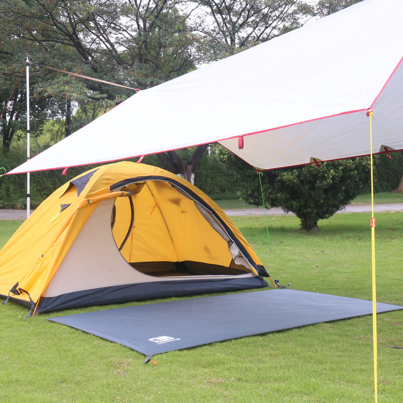 Camping Tent Tarp 210D Waterproof Ground Sheet Mat Multifunction Square,Hexagon,Octagon Picnic Mattress Car Awning Canopy