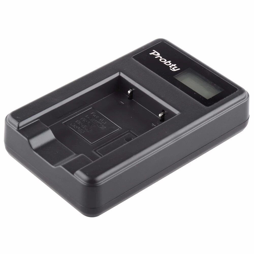1800mAh Li-40B Li-42B EN-EL10 Batterie + LCD Ladegerät für Olympus Li 40B 42B, Nikon EN EL10, finePix XP70 XP60 XP50 T550