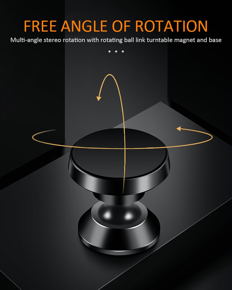 Bil biltillbehör inredning bil dekoration prydnadsföremål universal magnetisk bilfäste biltelefon hållare ställ instrumentbräda ornament