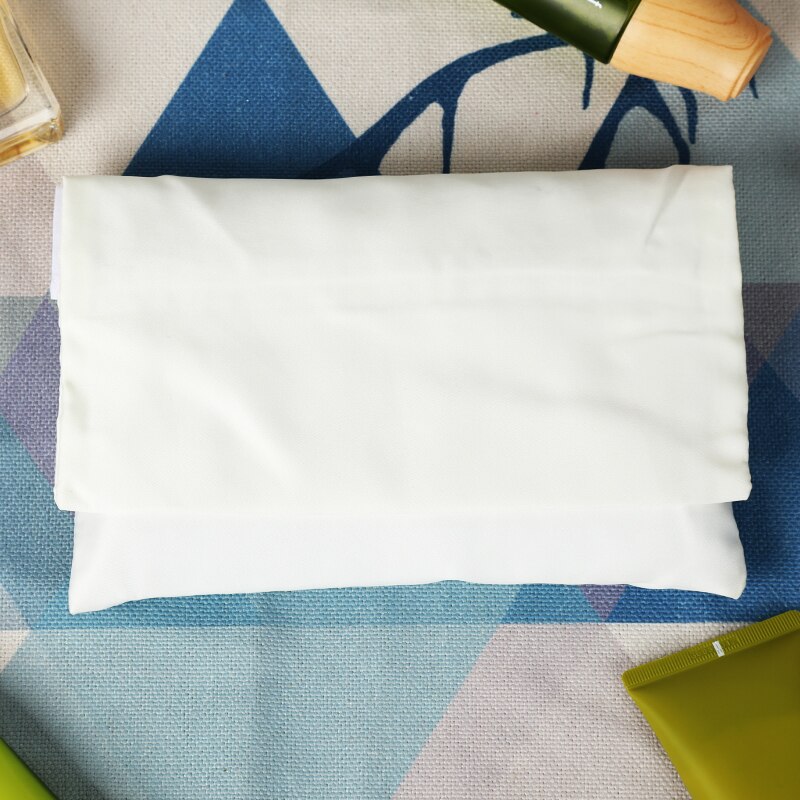 Produkt 3 stk/parti hvid satin silke støvposer smykkeemballage poser pung beskyttelse opbevaringsposer