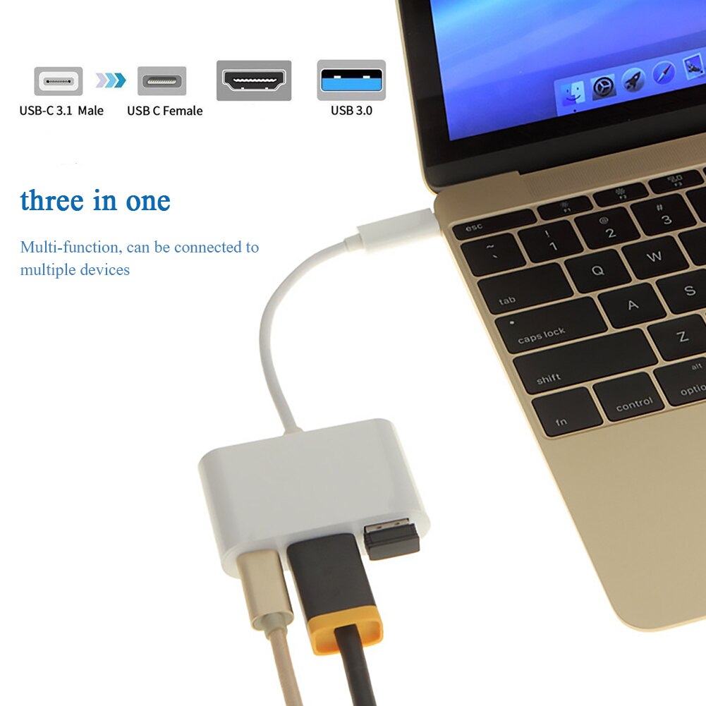 USB 3.0 Adapter Converter Set USB C Hub USB 3.1 Ho... – Vicedeal