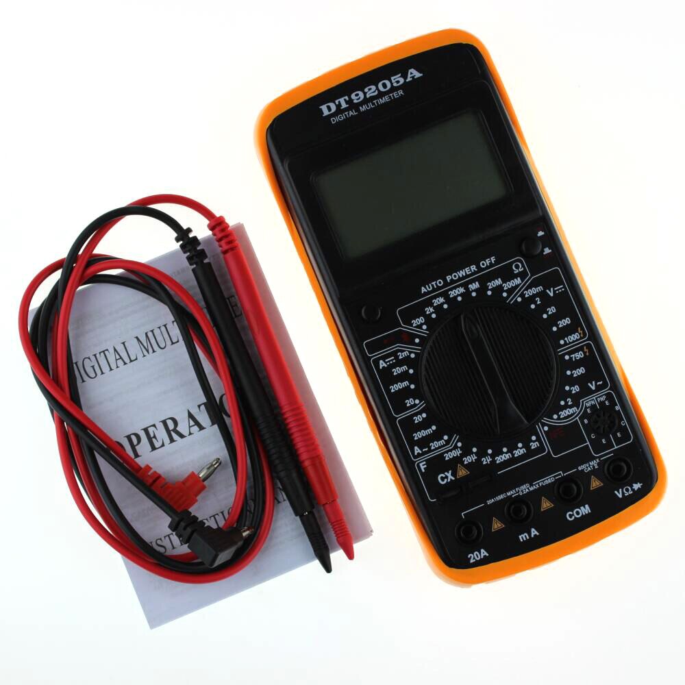 AC/DC LCD Display Auto Electric Handheld Tester Digital Multimeter Meter Ammeter COMS nice Vicky