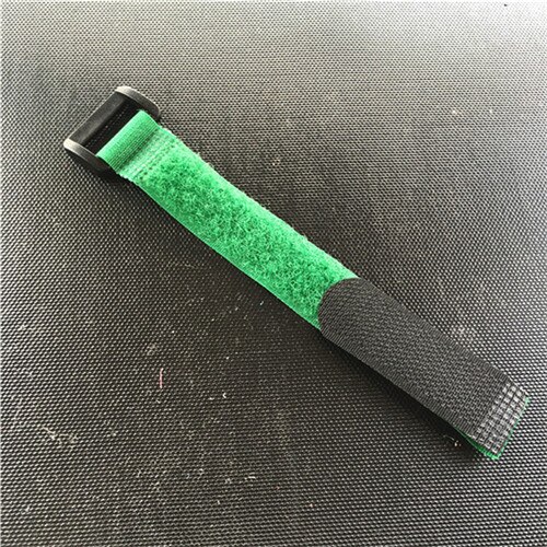10Pcs 20*200Mm Magic Tape Kabelboom Tapes Cable Tie Cord Computer Kabelhaspel Kabelbinders Haak loop Sluiting Tape: Green 10pcs
