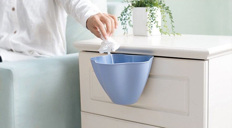 1PC Kitchen Cabinet Door Hanging Trash Garbage Bin Can Rubbish Container Waste Bins OK 0385