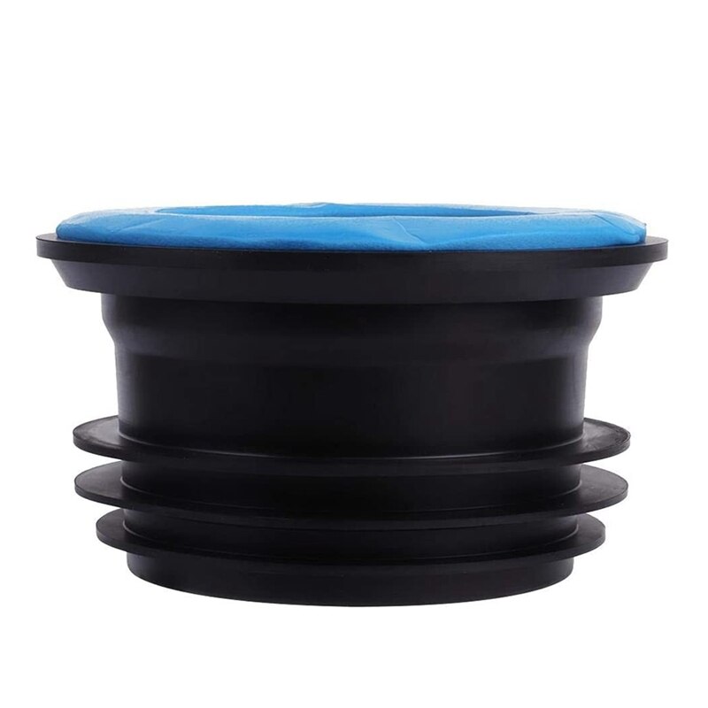 Toilet Rubber Ring Odor-Proof Plastic Sealing Ring Universal Drain Toilet Accessories For Bathroom Kitchen Cleaning Tool