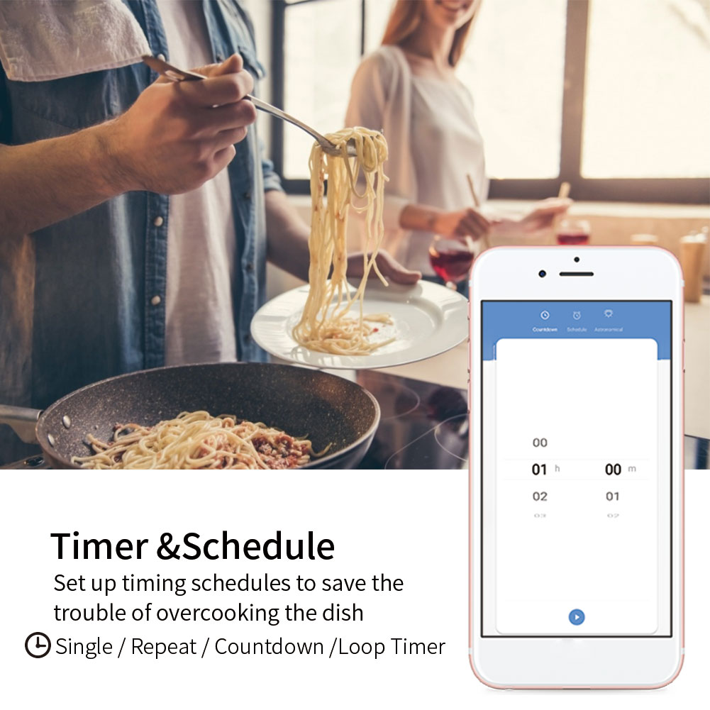 Smart Home Automation Tuya WiFi Light Switch 10A Remote Control Switch Relay Smart Life/Tuya for Alexa Google Home Voice Control