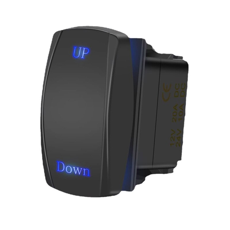 Aan-uit Schakelaar Panel Usb Slot Socket 12V 20A/24V 10A Rocker Schakelaars Toggle Voor Auto suv Marine Rv Camper Waterdichte