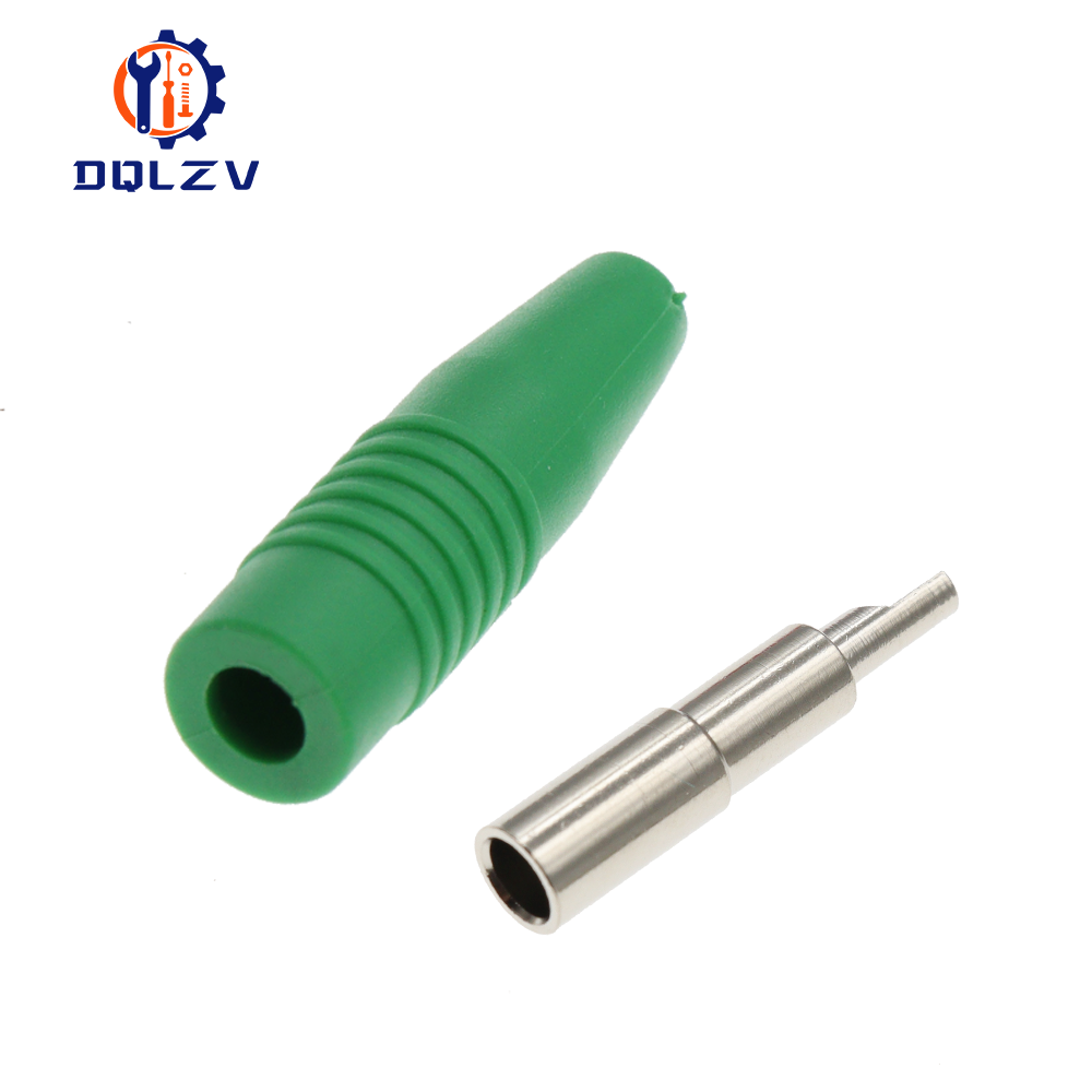 4mm bananenstecker, isolierte buchsen, lötanschluss, messing