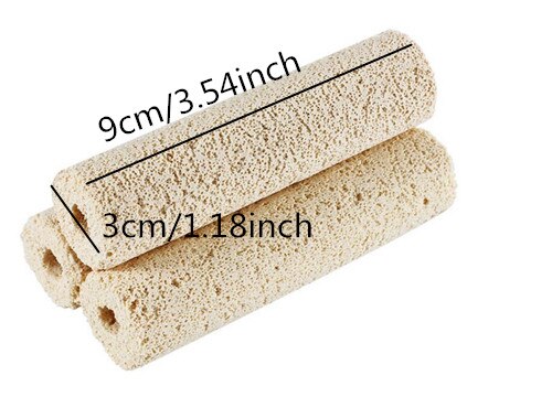 A lot Ceramic Bio Porous Filter Media Biological Rings Aquarium Fish Tank Nitrifying Bacteria Biocycle Material: Burgundy / 250g