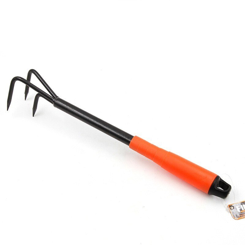 Finder 5 Pcs Tuin Bloem Mini Gereedschap Set Hardware Tuinieren Tool Archeologie Kinderen Schop Schoffel Schoffels Scoop Tanden Klauw Spade: Three claw