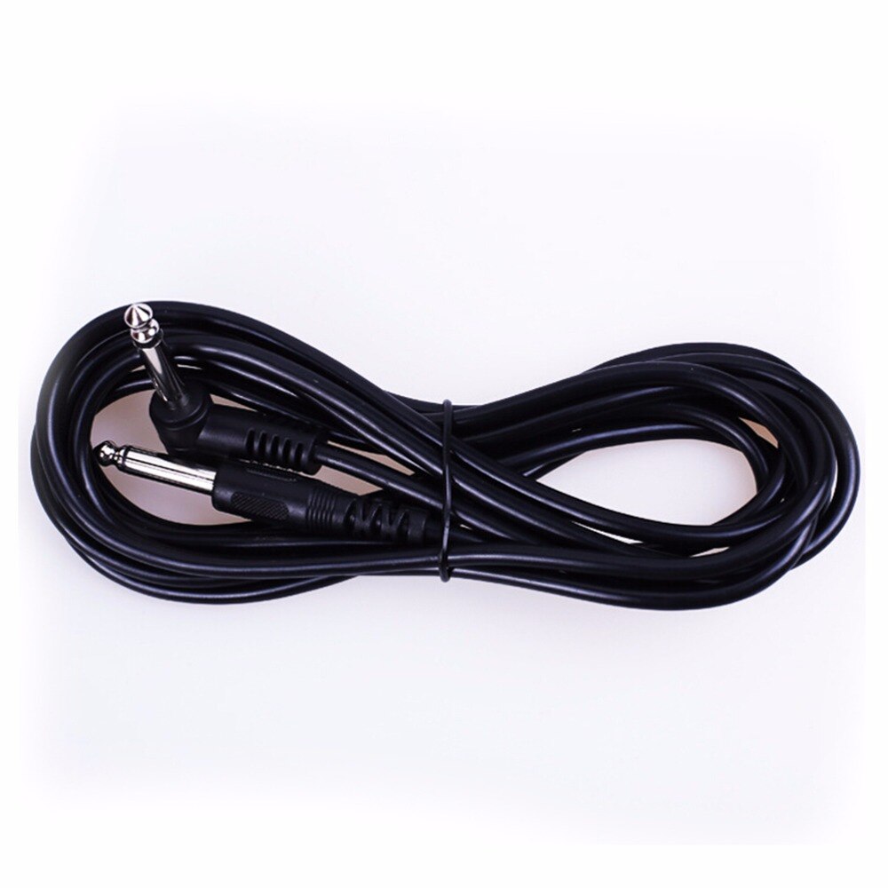 10FT Guitar-Amp Cable Electric Guitar Amplifier 3m Cord Wire Black Instrument Patch Cord Amplifier IRIN Lead Cable 6.35mm 1/4"