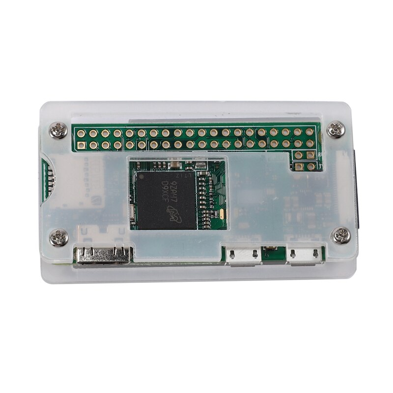 Geschikt Voor Raspberry Pi Zero W Starter Kit + Acryl Case + Radiator + 2X20-Pin Gpio header