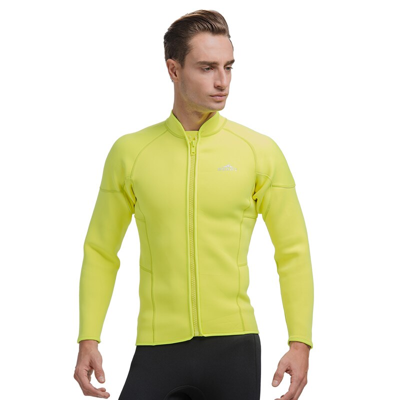 3 MM Neopreen Wetsuit Jas Hoge Stretch Duiken Jass... Grandado