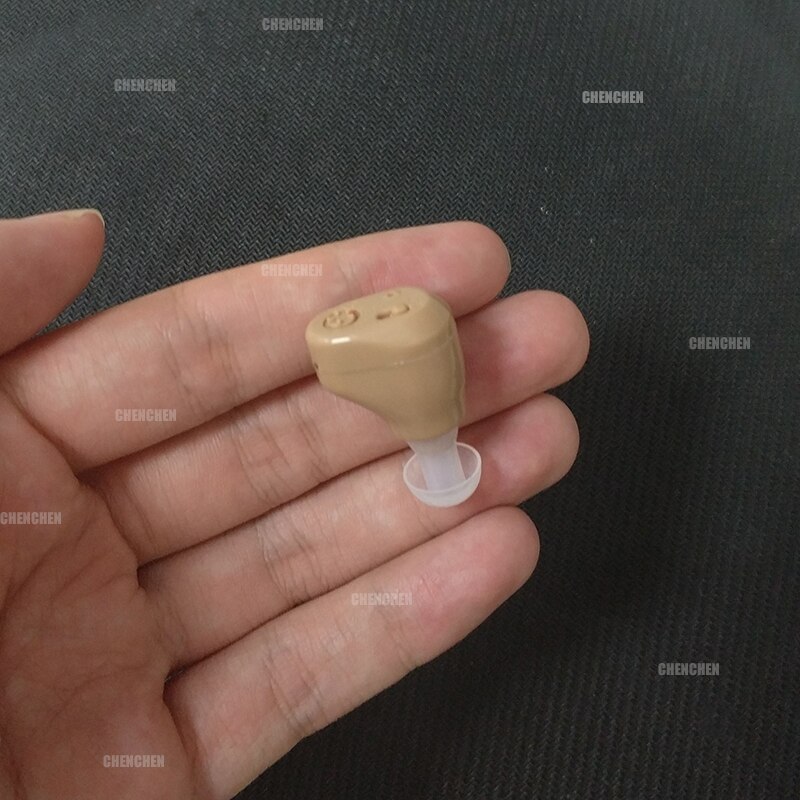 Mini draagbaar hoortoestel, in-ear licht, onzichtbare hoortoestellen, eu us plug, geluidsversterker voor dove ouderen, oorverzorging