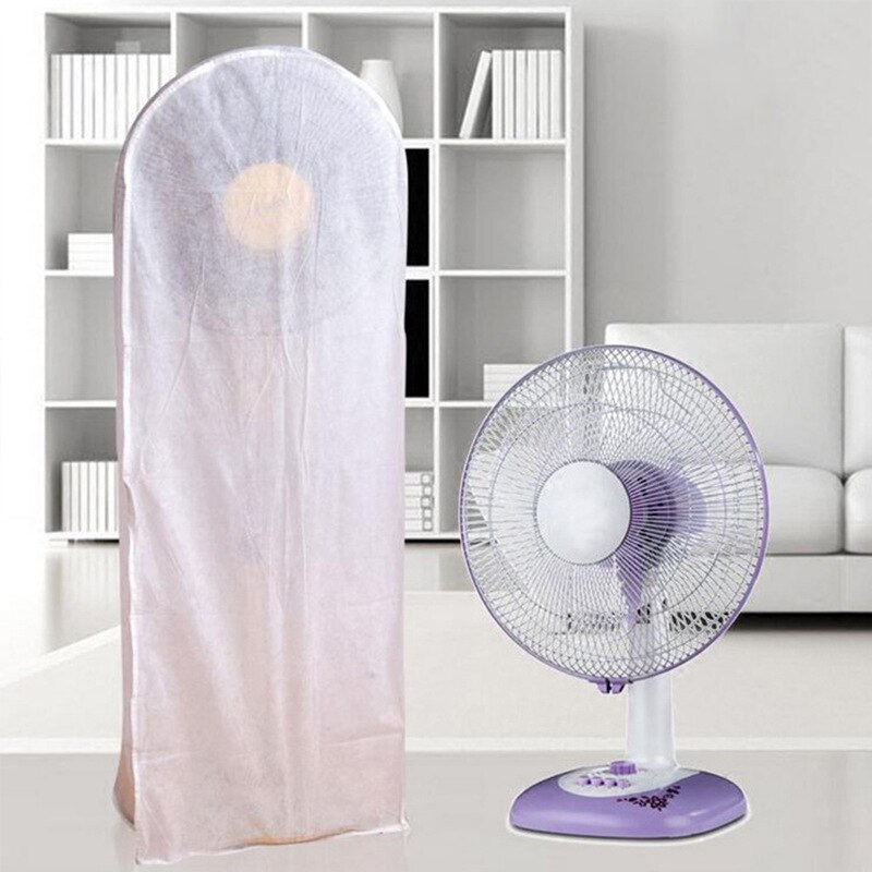 1Pc Waterdichte Fan Stofkap Non-woven Stof Fan Cover Home Decoratie Effen Kleur Huishoudelijke Stand Fan Beschermende cover